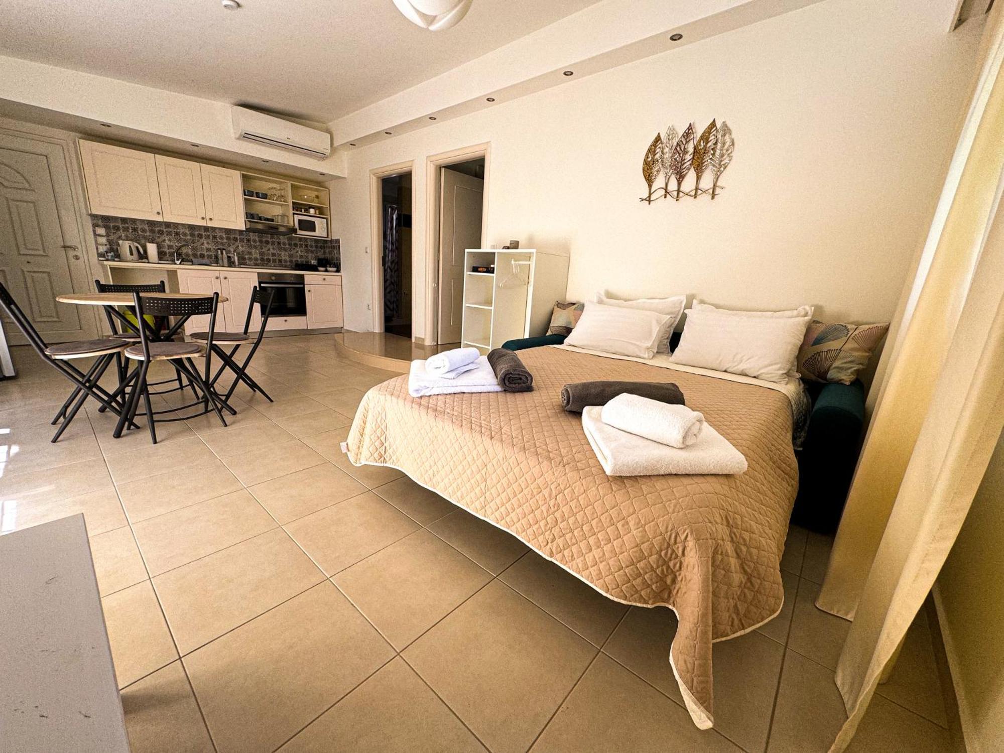 Nostrana Village Apartments Koskinou  ภายนอก รูปภาพ